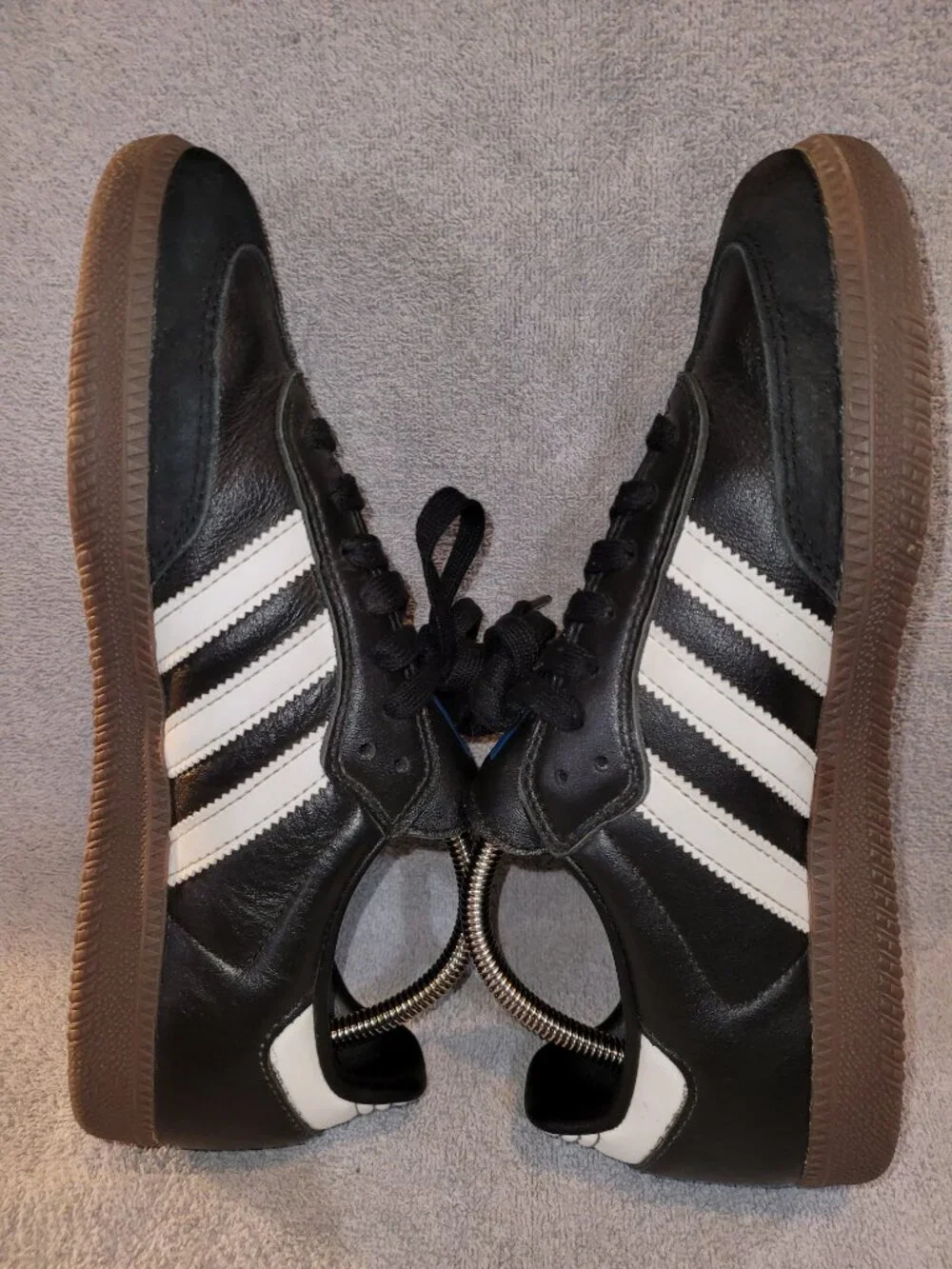 Adidas Samba ADV Men's Size 8 Originals Black White Gum Sneakers IE3100 (#2351)